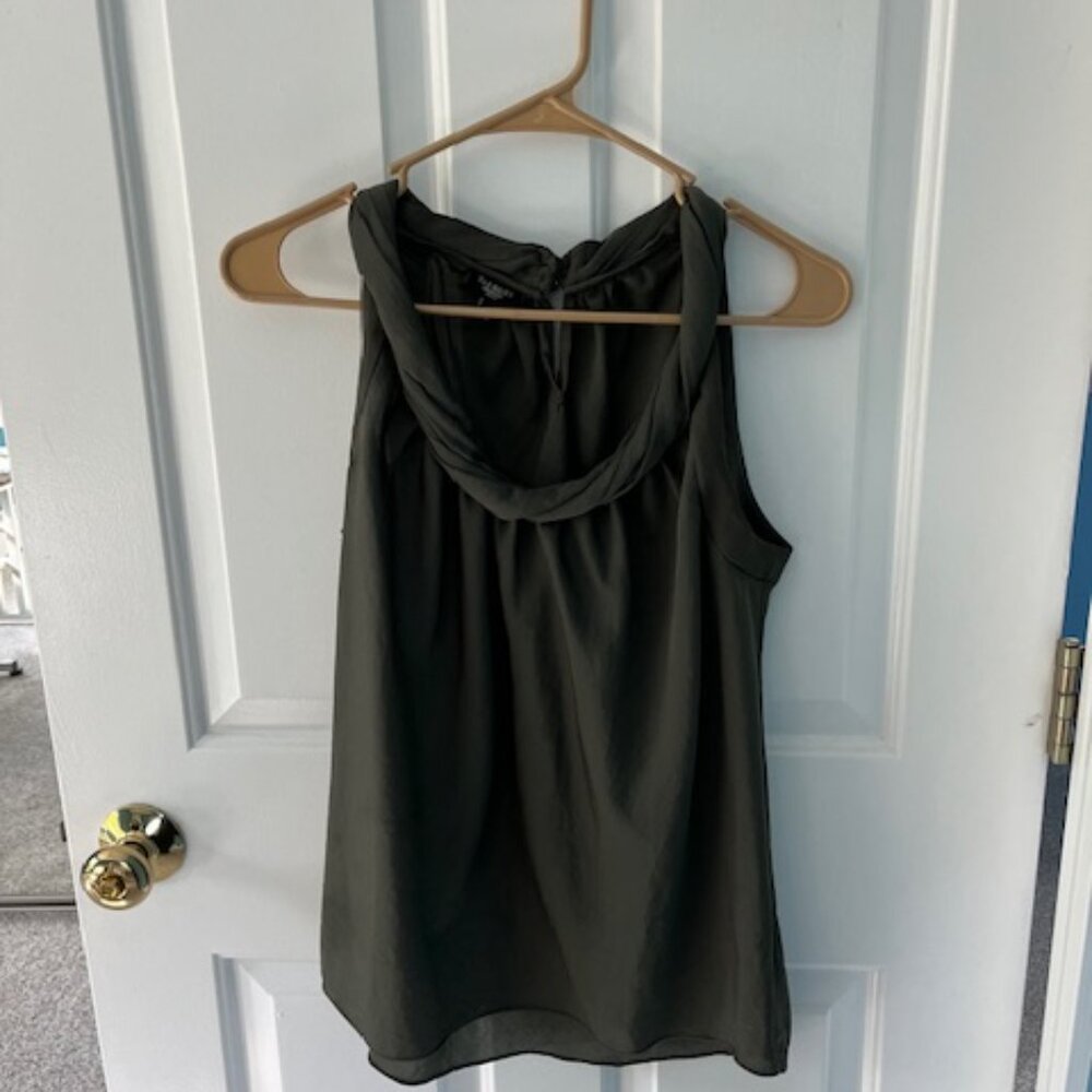 Talbots Halter Rope Neck Top